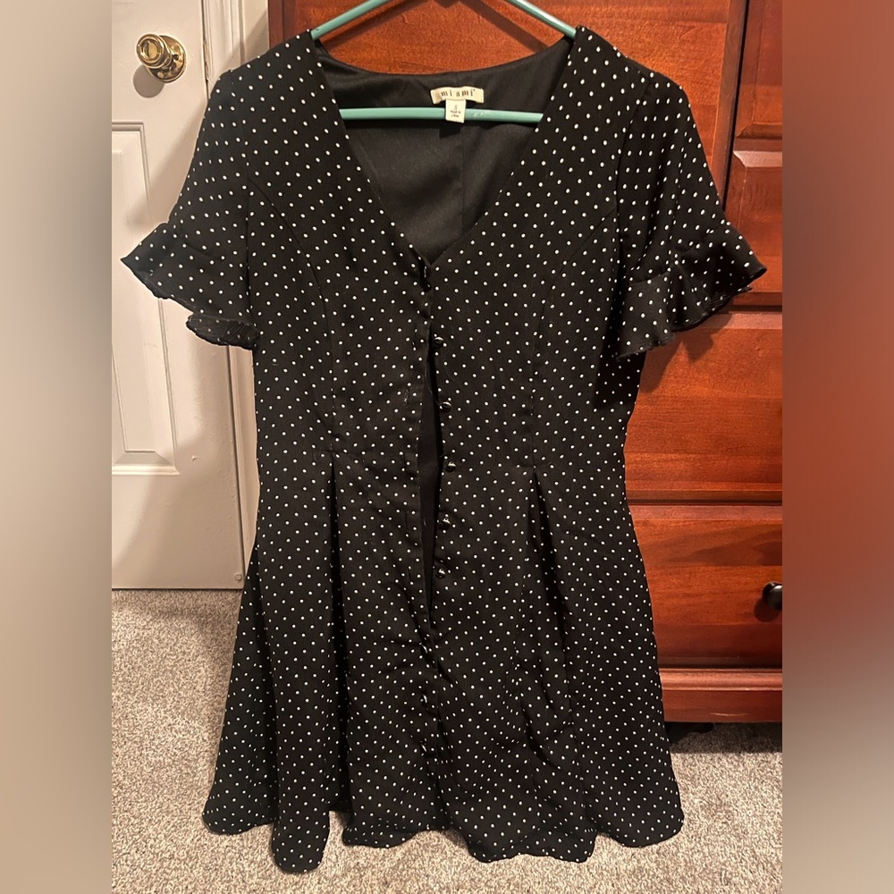 Women’s Mini Polka Dot Dress - Size Small